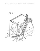 CHIPPER DRUM WITH INTEGRAL BLOWER diagram and image