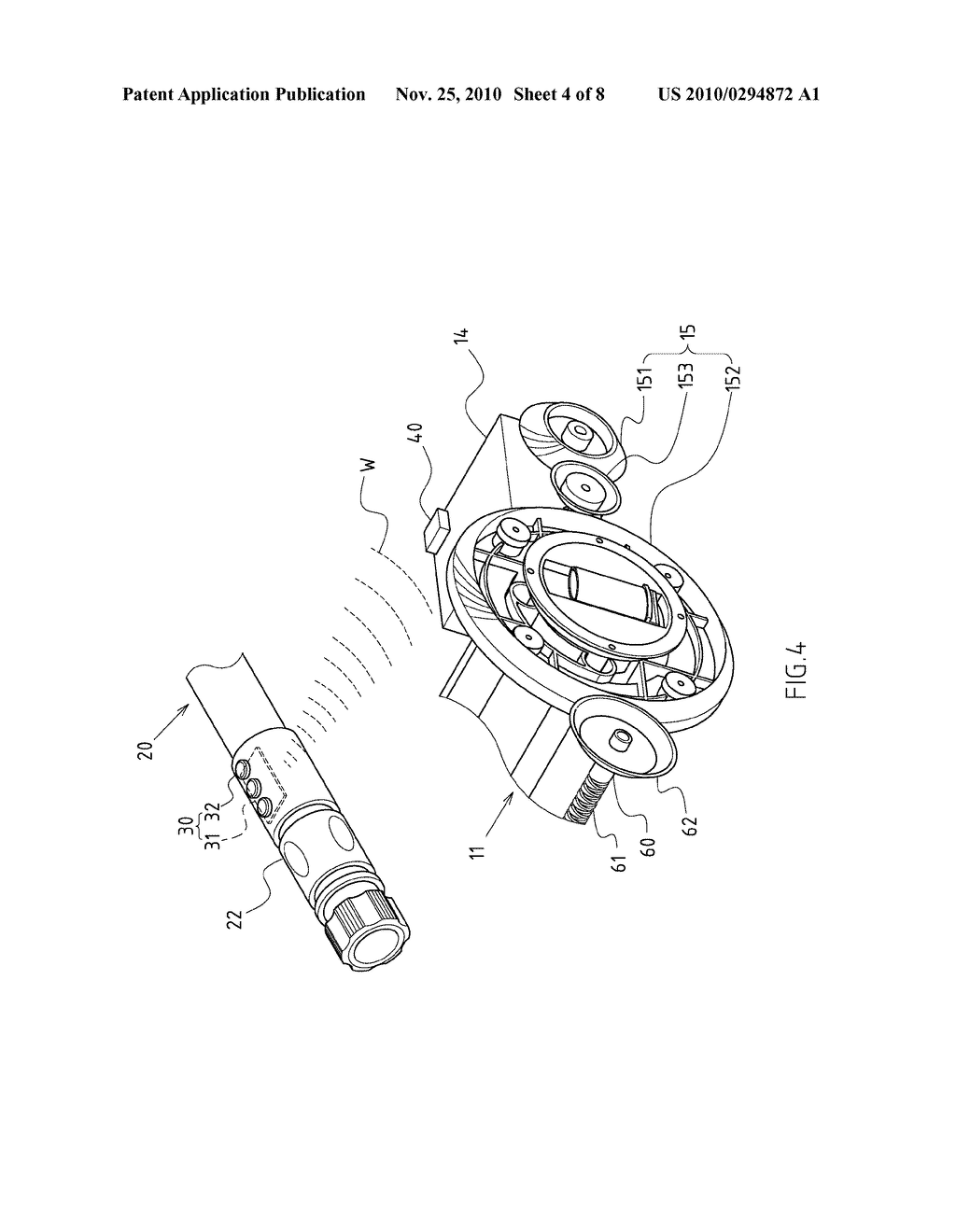 WATER HOSE WINDING DEVICE - diagram, schematic, and image 05