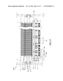 Winding device and method for tearing off web material by planetary-roller diagram and image