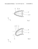 AERODYNAMIC COMPONENT WITH A DEFORMABLE OUTER SHELL diagram and image