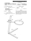 Multi-purpose grill stand diagram and image