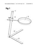 Multi-purpose grill stand diagram and image