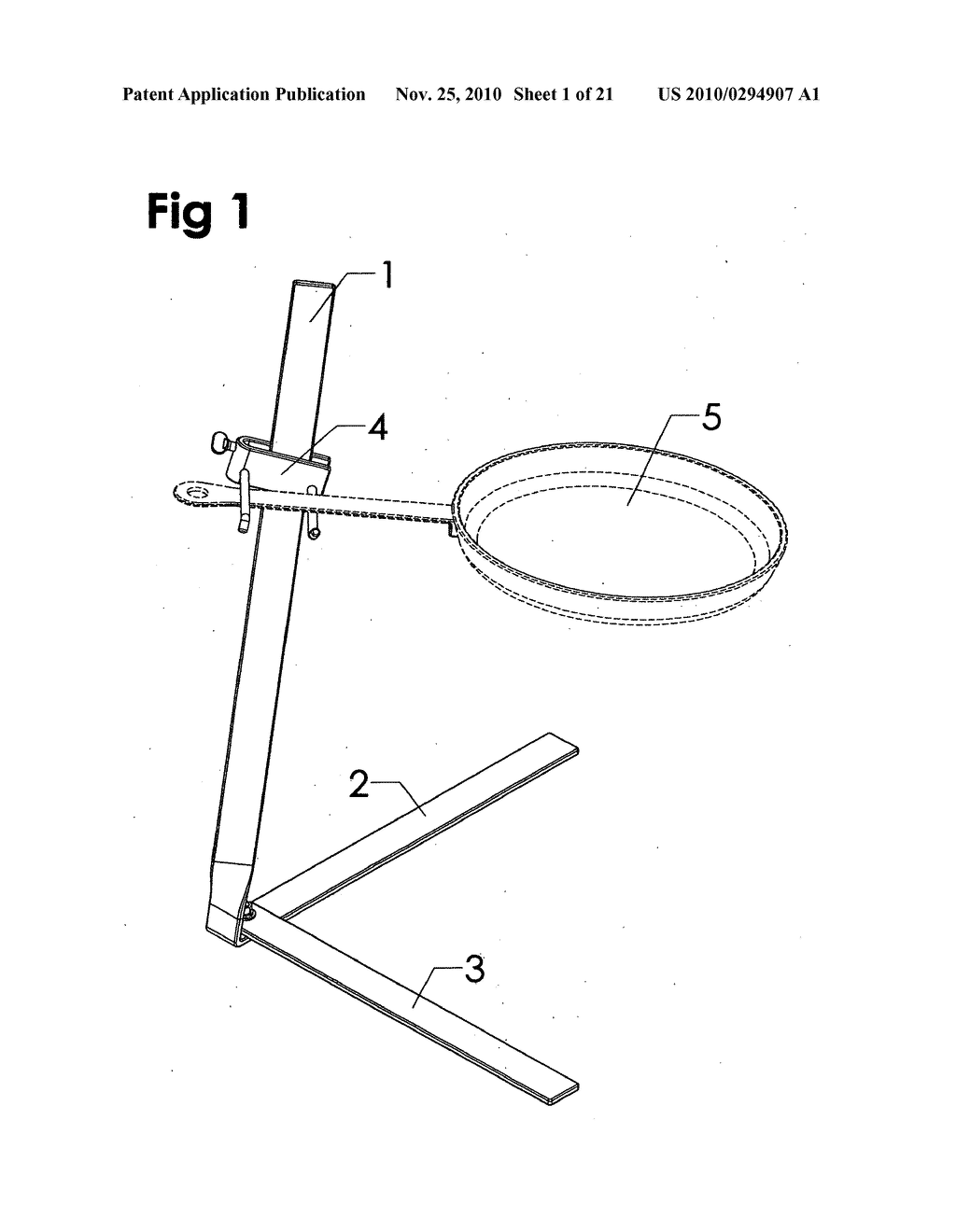 Multi-purpose grill stand - diagram, schematic, and image 02