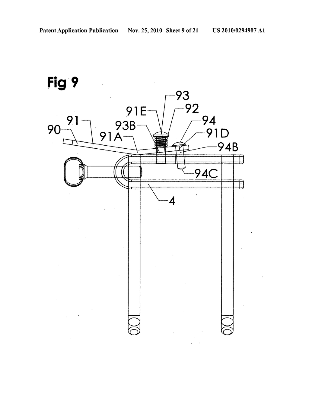 Multi-purpose grill stand - diagram, schematic, and image 10