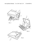 DEPLOYABLE SUPPORT UNIT FOR READING MATERIAL diagram and image