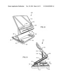 DEPLOYABLE SUPPORT UNIT FOR READING MATERIAL diagram and image