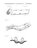 MATERIAL FOR THE FORMATION OF STRUCTURES HAVING A SUPPORT FUNCTION diagram and image