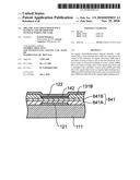 ORGANIC ELECTROLUMINESCENCE ELEMENT AND METHOD FOR MANUFACTURING THE SAME diagram and image