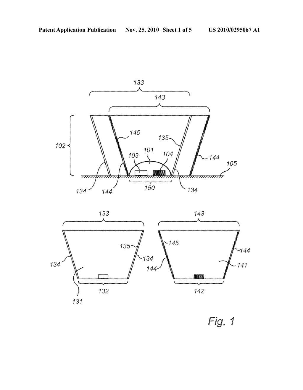 LIGHT EMITTING DEVICE WITH COLLIMATING STRUCTURE - diagram, schematic, and image 02