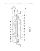 QUAD FLAT PACKAGE STRUCTURE HAVING EXPOSED HEAT SINK, ELECTRONIC ASSEMBLY AND MANUFACTURING METHODS THEREOF diagram and image