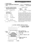 ELECTRONIC COMPONENT MOUNTING STRUCTURE, ELECTRONIC COMPONENT MOUNTING METHOD, AND ELECTRONIC COMPONENT MOUNTING BOARD diagram and image