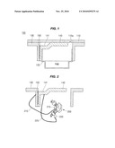 Airbag Door Connecting Structure of Passenger Seat in Vehicle diagram and image