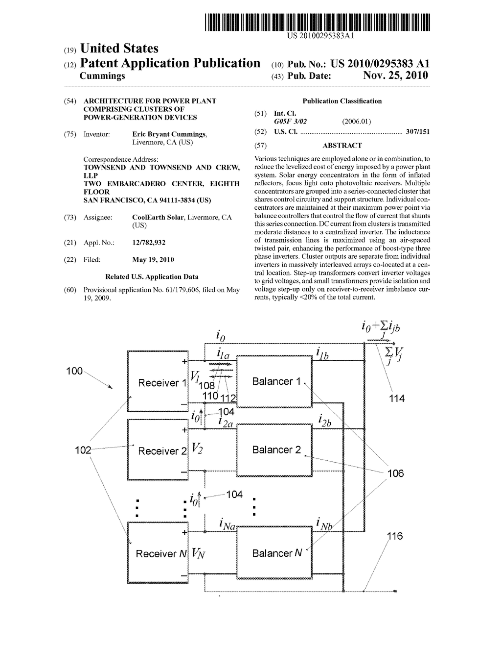 ARCHITECTURE FOR POWER PLANT COMPRISING CLUSTERS OF POWER-GENERATION DEVICES - diagram, schematic, and image 01