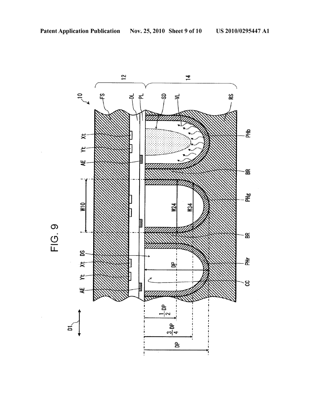 PLASMA DISPLAY PANEL AND METHOD FOR MANUFACTURING PLASMA DISPLAY PANEL - diagram, schematic, and image 10
