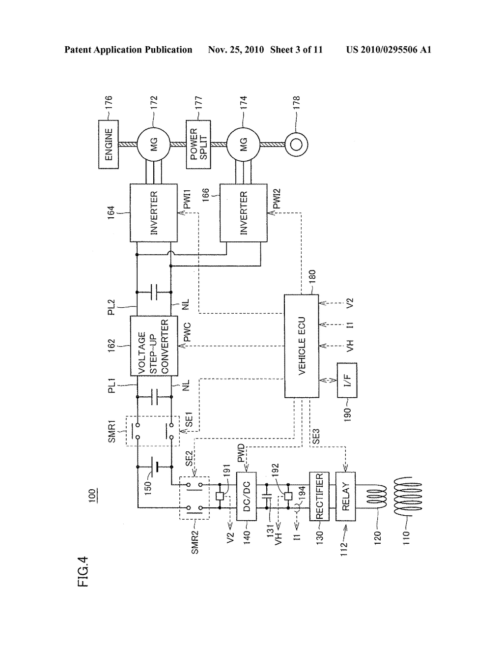 NONCONTACT POWER RECEIVING APPARATUS AND VEHICLE INCLUDING THE SAME - diagram, schematic, and image 04