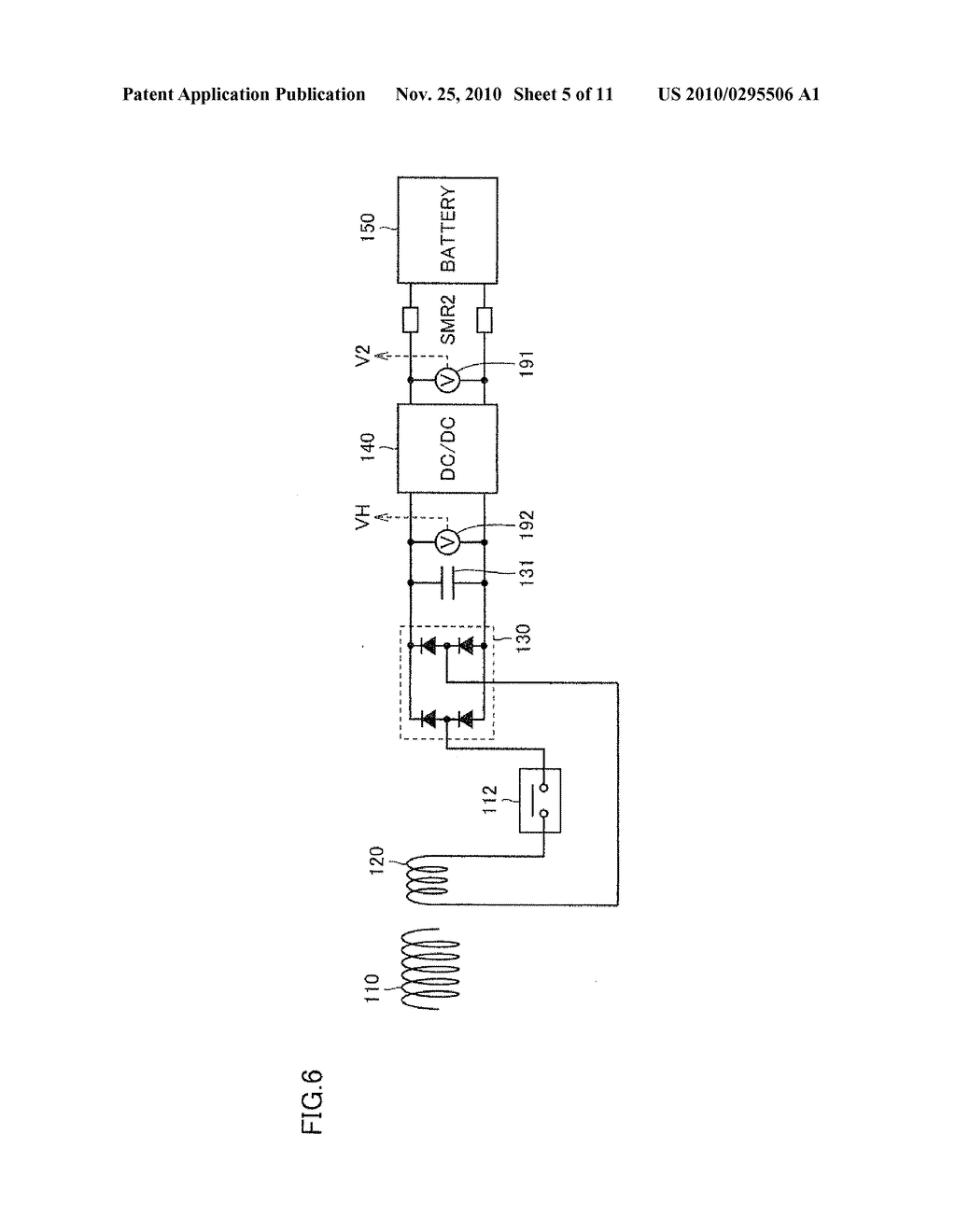 NONCONTACT POWER RECEIVING APPARATUS AND VEHICLE INCLUDING THE SAME - diagram, schematic, and image 06