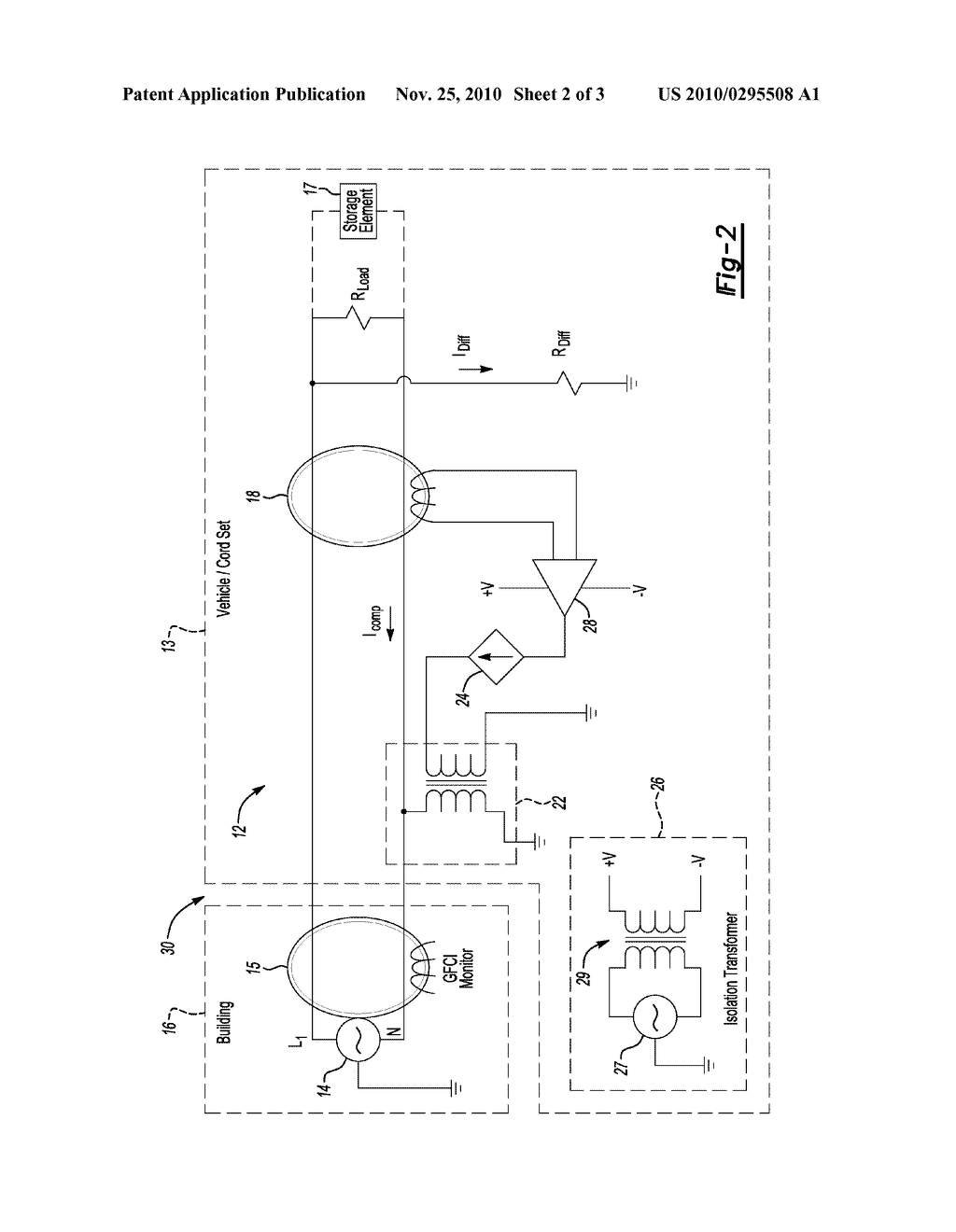 APPARATUS AND METHOD FOR BALANCING THE TRANSFER OF ELECTRICAL ENERGY FROM AN EXTERNAL POWER SOURCE TO A VEHICLE - diagram, schematic, and image 03