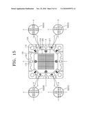 UNIVERSAL TEST SOCKET AND SEMICONDUCTOR PACKAGE TESTING APPARATUS USING THE SAME diagram and image