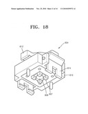 UNIVERSAL TEST SOCKET AND SEMICONDUCTOR PACKAGE TESTING APPARATUS USING THE SAME diagram and image