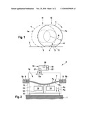 Power-generating unit for a tire sensor module diagram and image