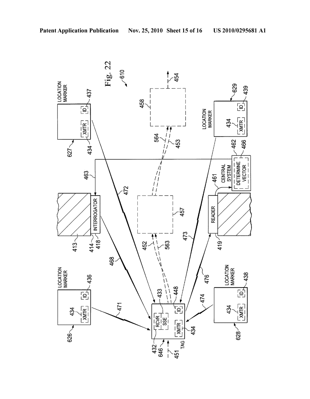 METHOD AND APPARATUS FOR REAL-TIME LOCATION OF ASSETS - diagram, schematic, and image 16