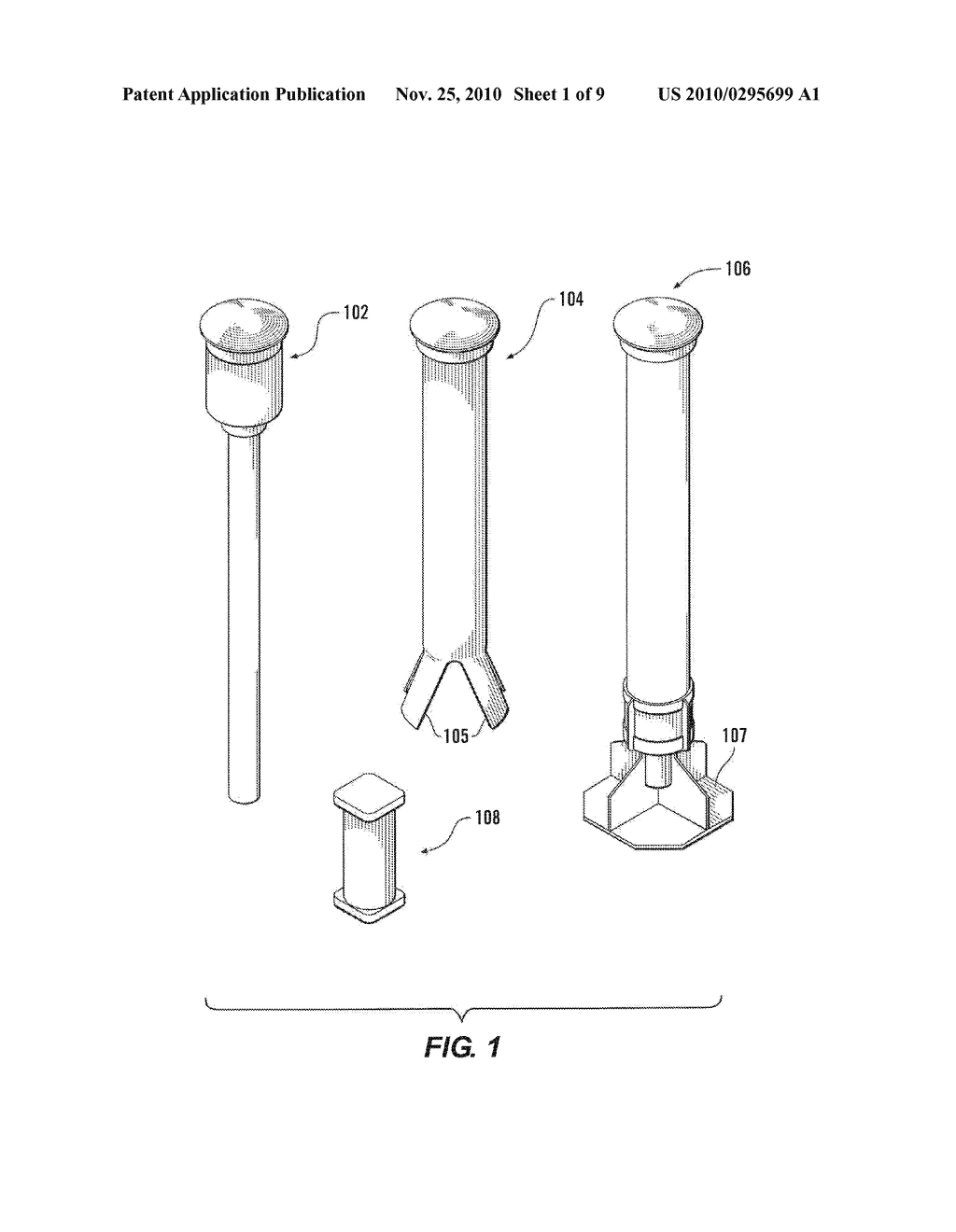 SYSTEM, METHOD AND MONUMENT FOR LAND SURVEYING - diagram, schematic, and image 02