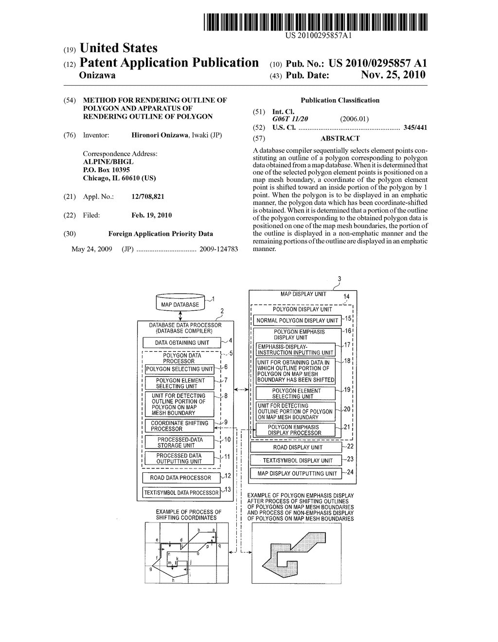 Method for Rendering Outline of Polygon and Apparatus of Rendering Outline of Polygon - diagram, schematic, and image 01