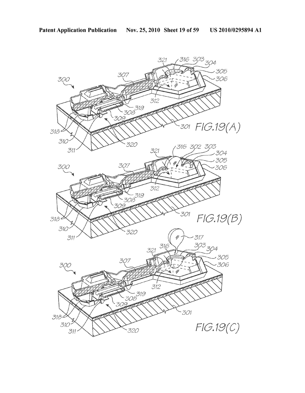 INKJET PRINTER HAVING ROTATABLE SERVICING MEMBER - diagram, schematic, and image 20