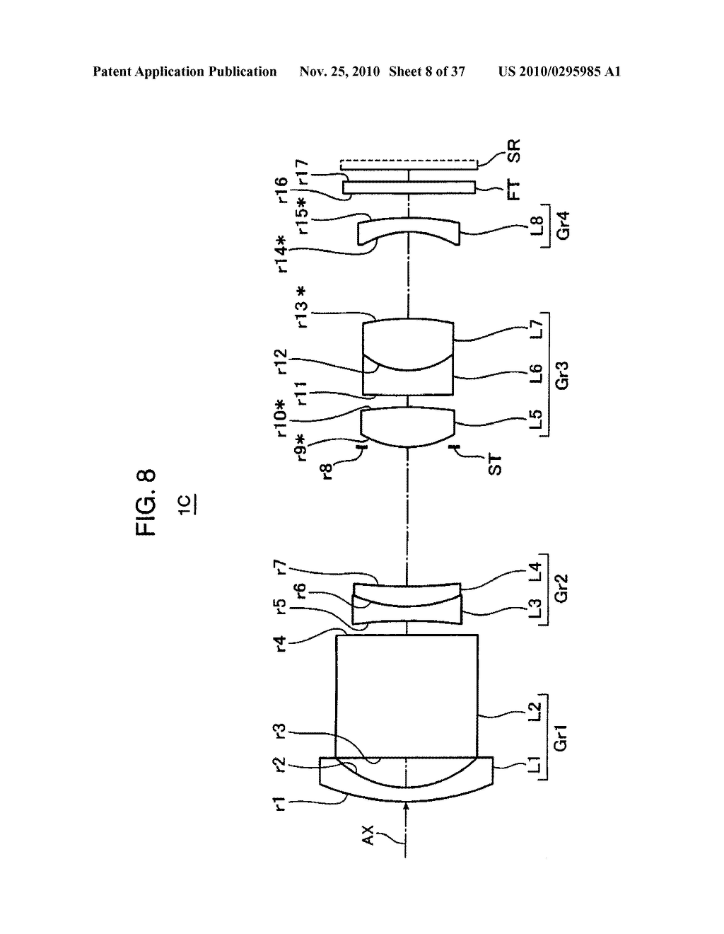 VARIABLE MAGNIFICATION OPTICAL SYSTEM, IMAGE PICKUP DEVICE AND DIGITAL APPARATUS - diagram, schematic, and image 09