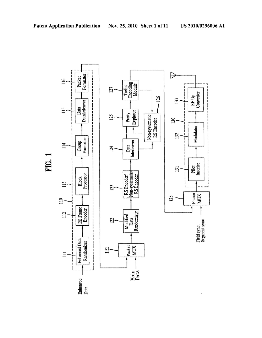 DIGITAL TELEVISION TRANSMITTING SYSTEM AND RECEIVING SYSTEM AND METHOD OF PROCESSING BROADCAST DATA - diagram, schematic, and image 02