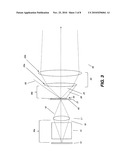 PROJECTION WITH CURVED SPECKLE REDUCTION ELEMENT SURFACE diagram and image