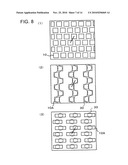 Pattern division method, pattern division processing apparatus and information storage medium on which is stored a program diagram and image