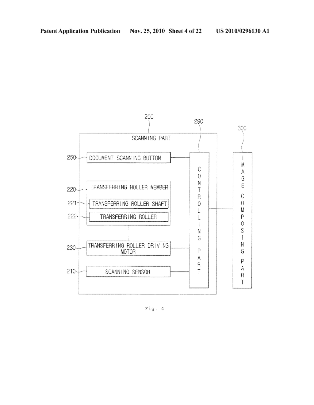 A4-SIZE SCANNER HAVING FUNCTION OF SCANNING A3 DOCUMENT AND SCANNING METHOD THEREOF - diagram, schematic, and image 05