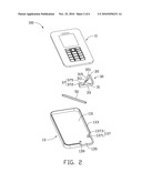 ACCESSORY STRAP FIXING STRUCTURE AND PORTABLE ELECTRONIC DEVICE USING THE SAME diagram and image