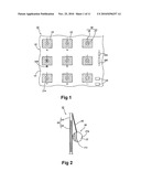 CLOTH COMPRISING SEPARABLE SENSITIVE AREAS diagram and image