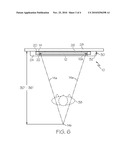 REAR-BEVELED MIRROR WITH DAY/NIGHT ADJUSTABLE BACKLIGHTING diagram and image