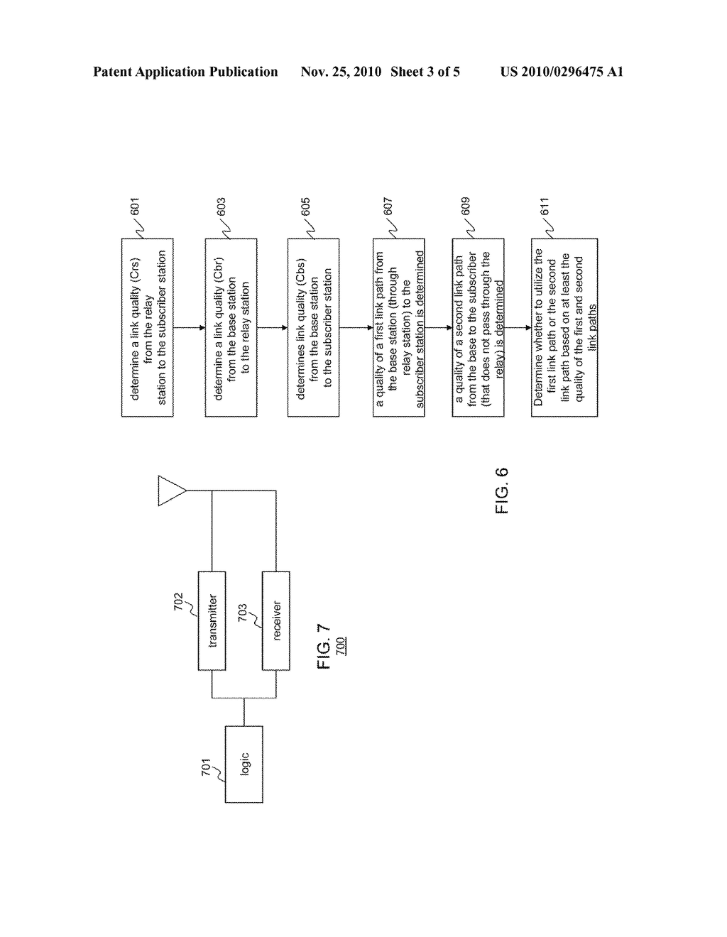 METHOD AND APPARATUS FOR DETERMINING AN APPROPRIATE LINK PATH IN A MULTI-HOP COMMUNICATION SYSTEM - diagram, schematic, and image 04