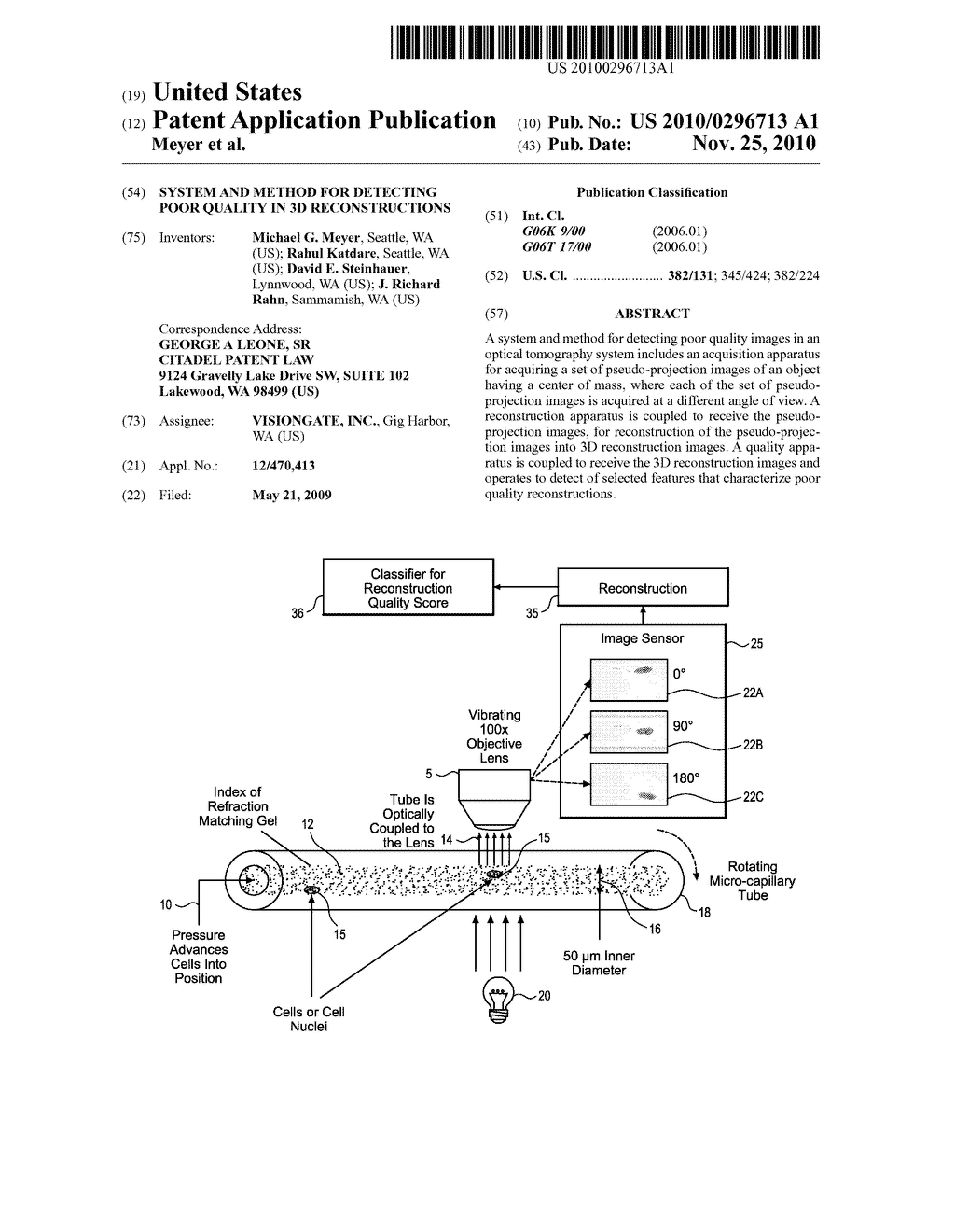 System and Method for Detecting Poor Quality in 3D Reconstructions - diagram, schematic, and image 01