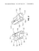 LOW-PROFILE WHEEL CHOCK ASSEMBLY diagram and image