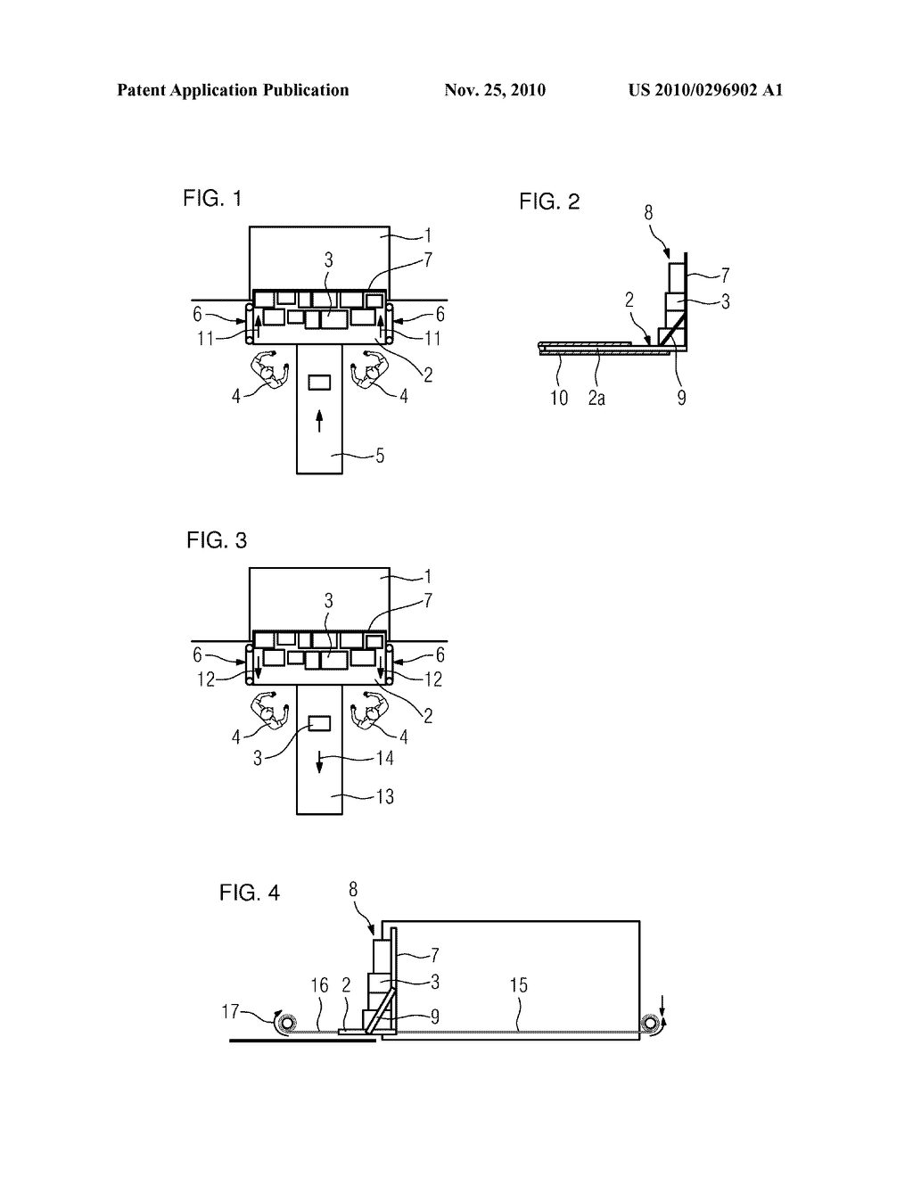 APPARATUS FOR LOADING AND UNLOADING LOADING UNITS - diagram, schematic, and image 02