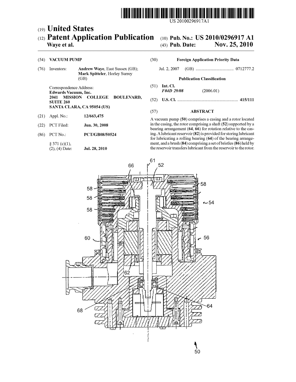 VACUUM PUMP - diagram, schematic, and image 01