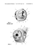 EOLIC TURBINE AND ADJUSTING DEVICE OF THE BLADE PITCH diagram and image