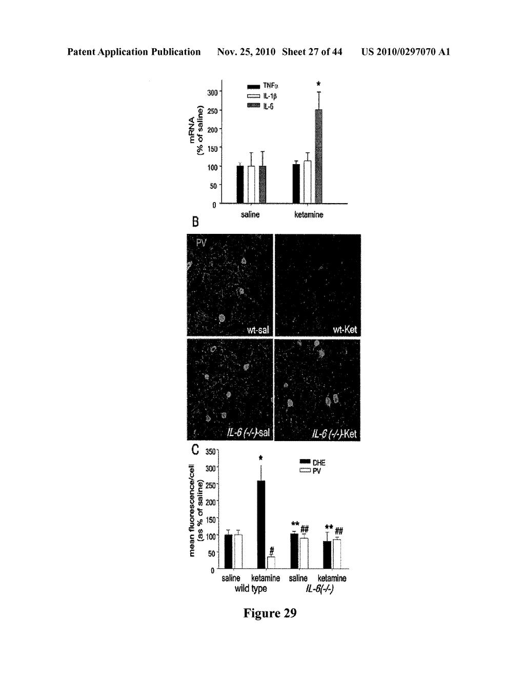 COMPOSITIONS AND METHODS FOR AMELIORATING CNS INFLAMMATION, PSYCHOSIS, DELIRIUM, PTSD or PTSS - diagram, schematic, and image 28