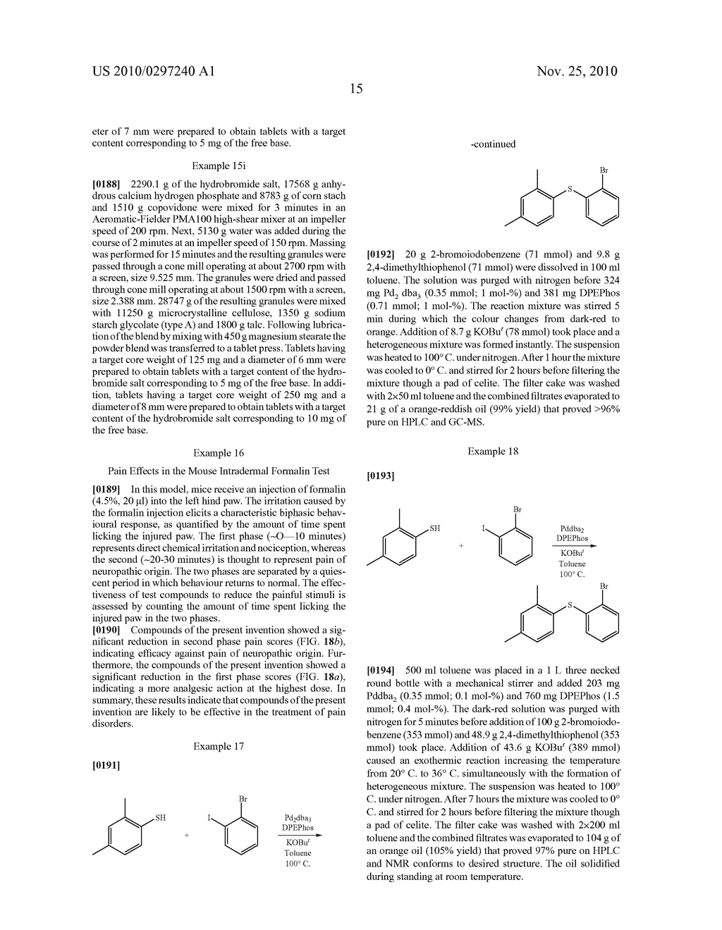 1- [2- (2,4-DIMETHYLPHENYLSULFANYL)-PHENYL] PIPERAZINE AS A COMPOUND WITH COMBINED SEROTONIN REUPTAKE, 5-HT3 AND 5-HT1A ACTIVITY FOR THE TREATMENT OF COGNITIVE IMPAIRMENT - diagram, schematic, and image 38