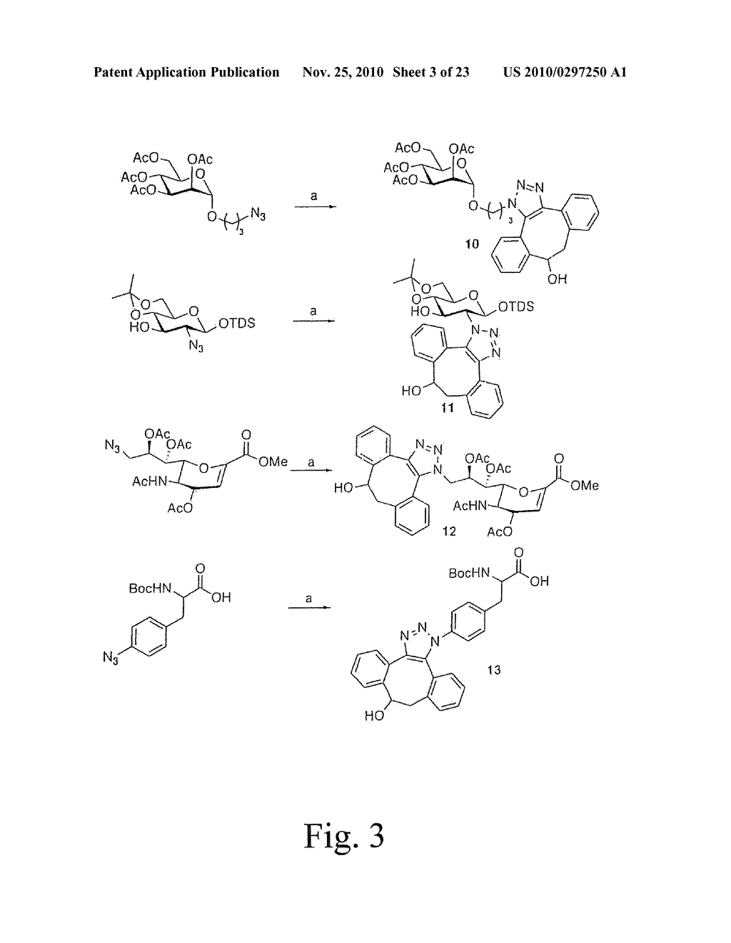 ALKYNES AND METHODS OF REACTING ALKYNES WITH 1,3-DIPOLE-FUNCTIONAL COMPOUNDS - diagram, schematic, and image 04