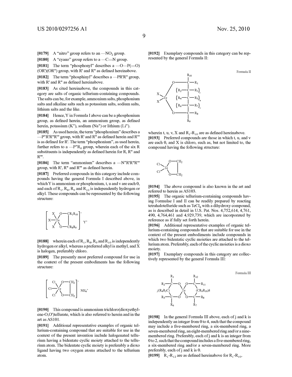 METHODS AND COMPOSITIONS FOR INHIBITING INTEGRINS USING TELLURIUM-CONTAINING COMPOUNDS - diagram, schematic, and image 53