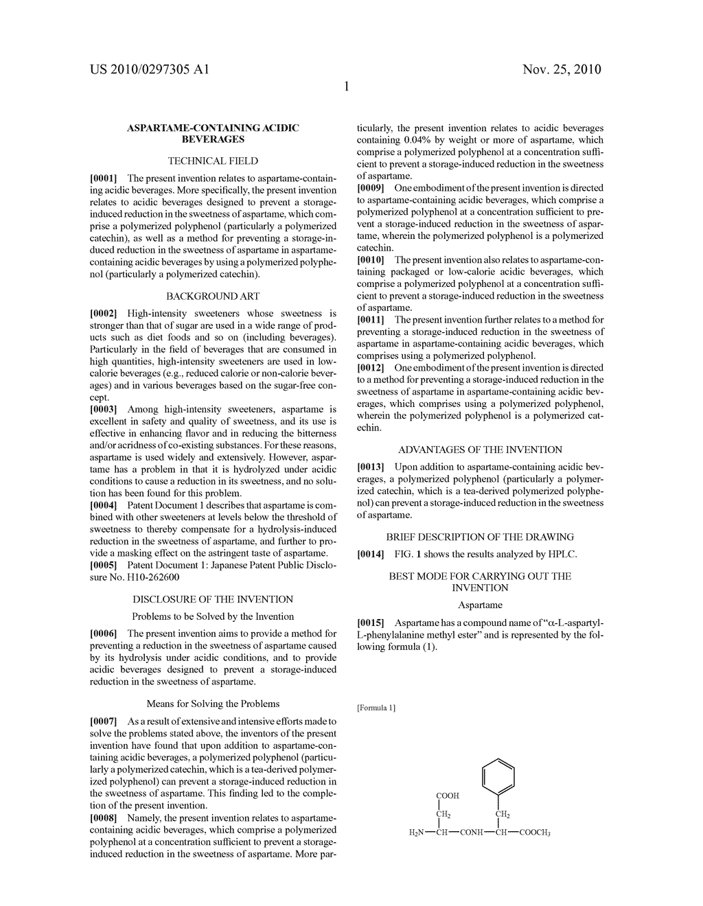 ASPARTAME-CONTAINING ACIDIC BEVERAGES - diagram, schematic, and image 03