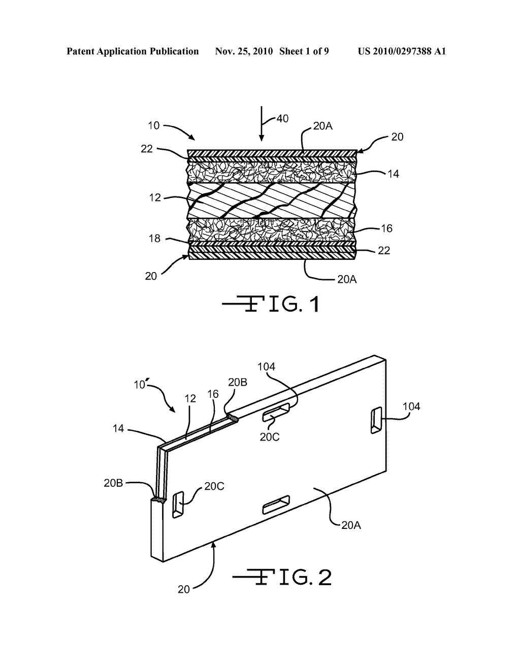 COMPOSITE PANEL FOR BLAST AND BALLISTIC PROTECTION - diagram, schematic, and image 02