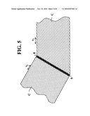 Method and apparatus for manufacturing a transversely oriented film of thermoplastic polymer material and products obtainable by the same method diagram and image