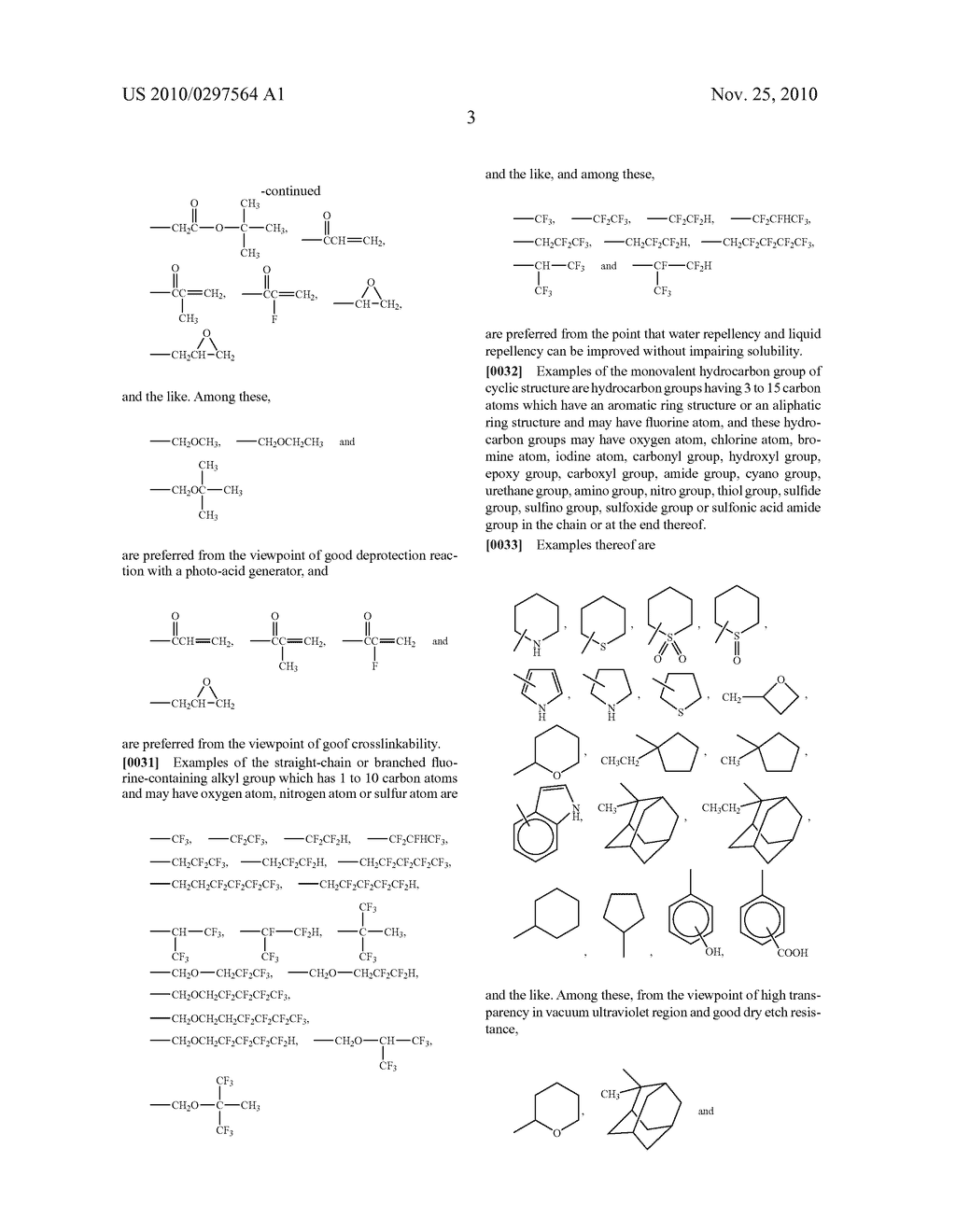 POLYMERIZABLE FLUORINE-CONTAINING MONOMER, FLUORINE-CONTAINING POLYMER AND METHOD OF FORMING RESIST PATTERN - diagram, schematic, and image 05